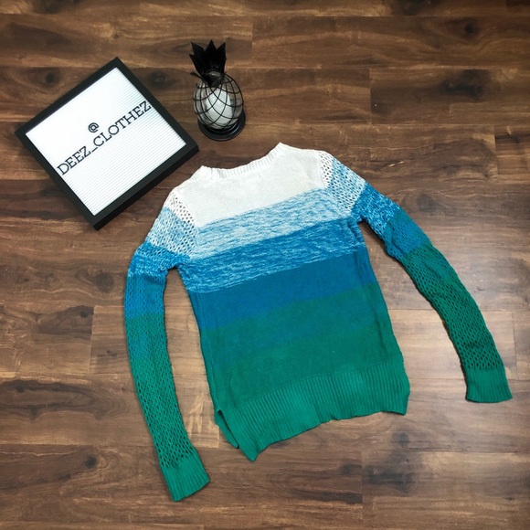 Ombré Knit Sweater Size Small - Picture 4 of 8